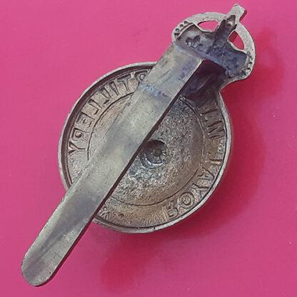 The Royal Malta Artillery - King's  Crown Bi-Metal Cap Badge - Image 2