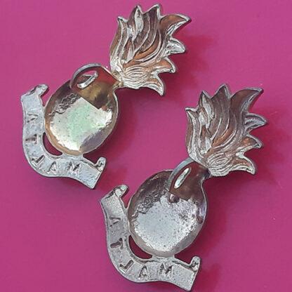 The Malta Artillery - Gilding Metal Collar Badges - Image 2
