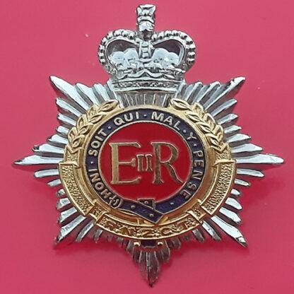 (New Zealand) The Royal New Zealand Corps Of Transport - Chromed Cap Badge