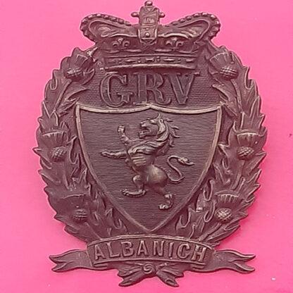 Galloway Rifle Volunteers - Bronze Cap Badge