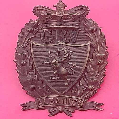 Galloway Rifle Volunteers - Bronze Cap Badge