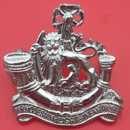 Rhodesian Light Infantry - Silver Anodised Cap Badge