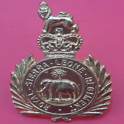 Royal Sierra Leone Regiment - Queen's Crown Cap Badge