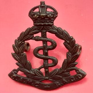 (South Africa) The South Africa Medical Corps - King's Crown Bronze Cap Badge