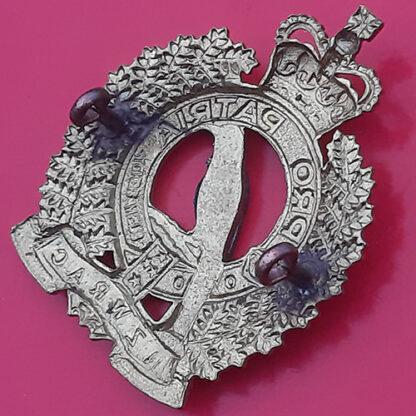 (New Zealand) New Zealand Women's Royal Army Corps - Queen's Crown Bi-Metal Cap Badge - Image 2
