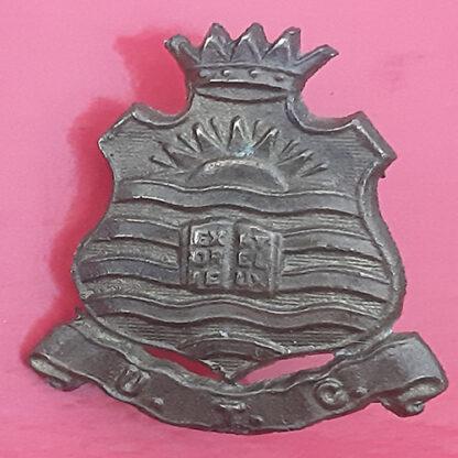 (India) Punjab University Training Centre - Gilding Metal Cap Badge