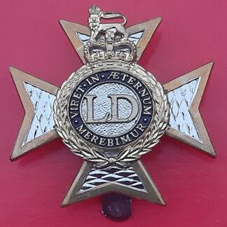 The Light Dragoons - Snco's Metal Cap Badge