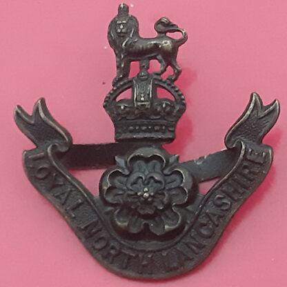 The Loyal North Lancashire Regiment - Officer's Service Dress Cap Badge