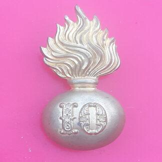 (Canadian Militia) 10th Regiment Of Royal Grenadiers - Gilding Metal Fur Cap Grenade