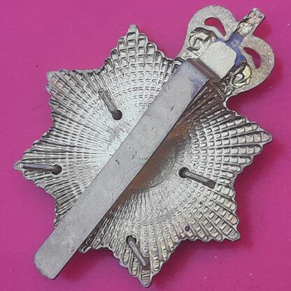 (Canada) The Irish Regiment Of Canada - Queen's Crown Bi-Metal Cap Badge - Image 2