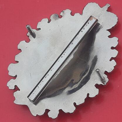 (Canada) The Irish Regiment Of Canada - Piper's Caureen Silver Plate Badge - Image 2