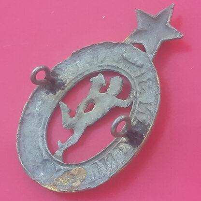 (India) The Indian Signals Corps - Bi-Metal Cap Badge - Image 2