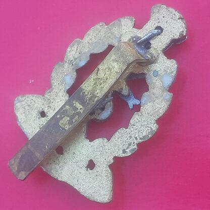 (India) Indian Army Medical Service - Cast Bi-Metal Cap Badge - Image 2