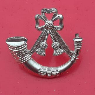 The Light Infantry Brigade - Officer's Silver Cap Badge