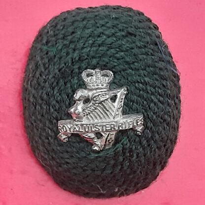 The Royal Ulster Rifles - Queen's Crown Boss Badge