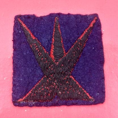 304th Searchlight Regiment Royal Artillery - Woven Cloth Badge - Image 2