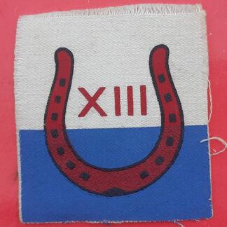 13th Signals Group - Painted Cloth Formation Badge