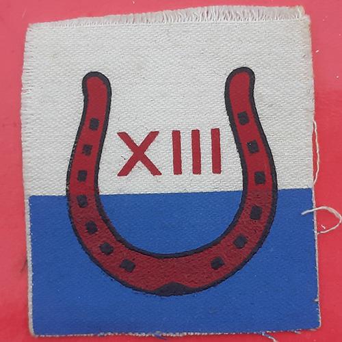 13th Signals Group - Painted Cloth Formation Badge