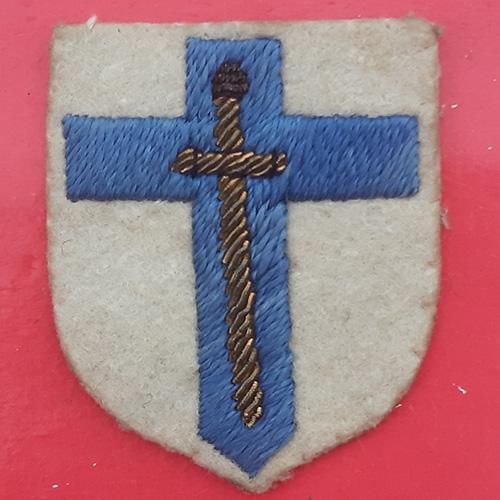 Second Army - Bullion Cloth Formation Badge