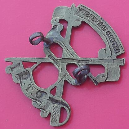 Oxford University Officer Training Corps - Gilding Metal Cap Badge - Image 2