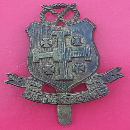 Denstone College (Staffs) Officer Training Corps - Gilding Metal Cap Badge