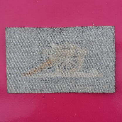 The Royal Artillery - WW2 Printed Cloth Gun Badge Pointing Left - Image 2