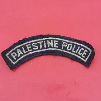 The Palestine Police - Woven Cloth Shoulder Title