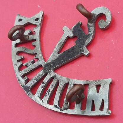The 2nd Middlesex Volunteer Battalion - White Metal Cap Badge - Image 2