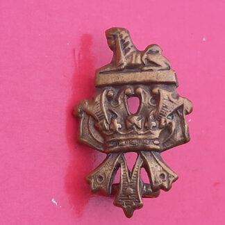 The Royal Irish Fusiliers - Gilding Metal Collar Badge