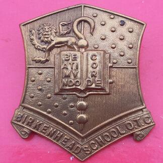 Birkenhead School Officer Training Corps - Gilding Metal Cap Badge