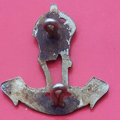 (India) The 17th Dogras - King's Crown White Metal Cap Badge - Image 2