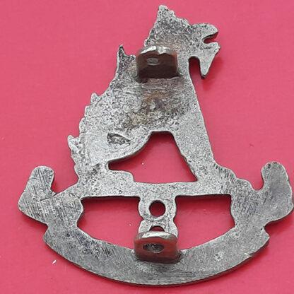 (India) The 8th Punjab Regiment - White Metal Cast Cap Badge - Image 2
