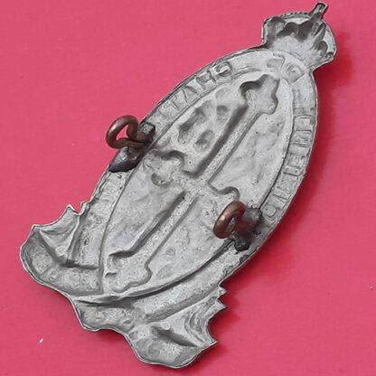 (Canada) Regiment De Chateauguay - King's Crown Bi-Metal Cap Badge - Image 2