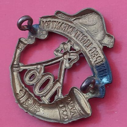 (Canadian Militia)106th Regiment Winnipeg Light Infantry - Gilding Metal Cap Badge - Image 2