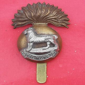 The Royal Munster Fusiliers - Bi-Metal Cap Badge