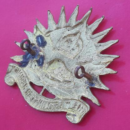 (Canada) The Westminster Regiment -King's Crown Gilding Metal Cap Badge - Image 2