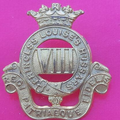 (Canada) The 8th Princess Louise's Hussars - Gilding Metal Cap Badge