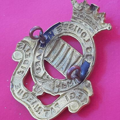 (Canada) The 8th Princess Louise's Hussars - Gilding Metal Cap Badge - Image 2