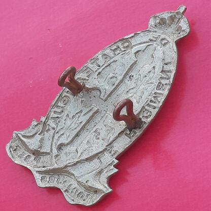 (Canada) Le Regiment De Chateauguay - King's Crown Bi-Metal Cap Badge - Image 2