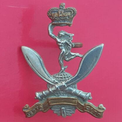 (India) The Gurkha Signals - Bi-Metal Cap Badge