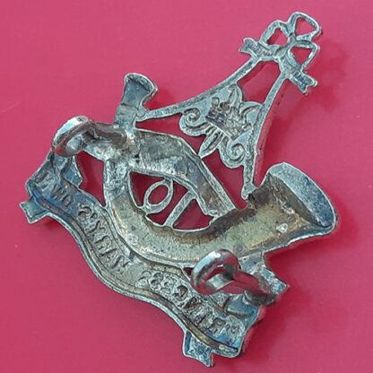 (India) 10th Princess Mary's Own Gurkha Rifles - Silver Plate Cap Badge - Image 2