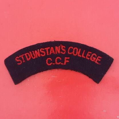 St. Dunstan's College Combined Cadet Force - Cloth Shoulder Title