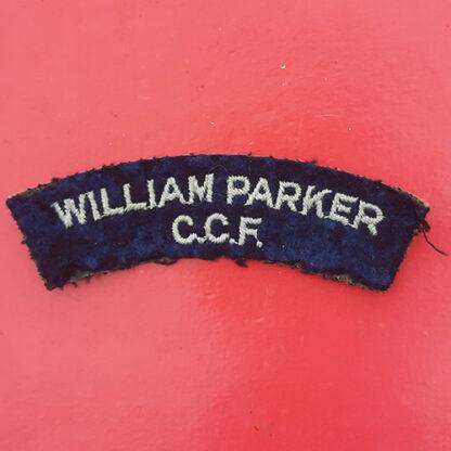 William Parker Combined Cadet Force - Cloth Shoulder Title