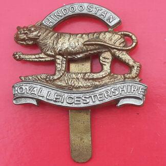 The Royal Leicestershire Regiment - Bi-Metal Cap Badge