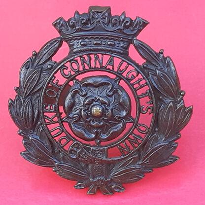 6th Duke Of Connaught's Own Hampshire Regiment - Officer's Service Dress Cap Badge