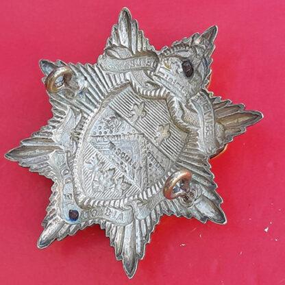 (Canada) Le Regiment De Levis - Officer's Silver & Gilt Cap Badge - Image 2