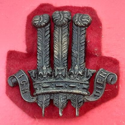 2nd King Edward's Own Gurkha Rifles - Blackened Brass Cap Badge