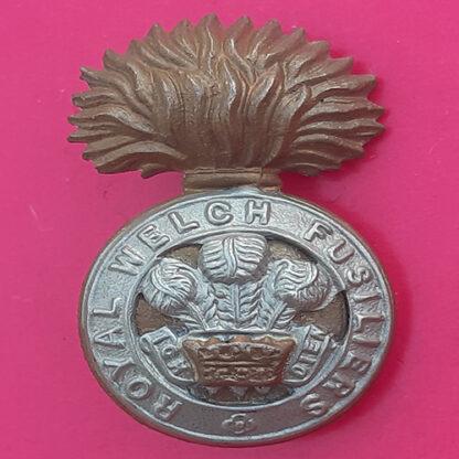 The Royal Welch Fusiliers - Bi-Metal Cap Badge