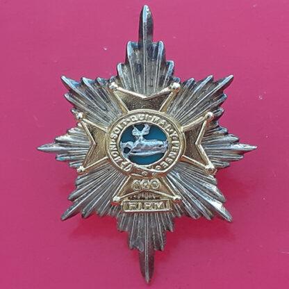 The Worcestershire & Sherwood Foresters - Bi-Metal Cap Badge