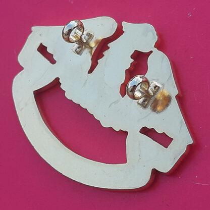 Epsom School Combined Cadet Force - Gold Cap Badge - Image 2